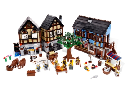 LEGO Medieval Market Village 10193