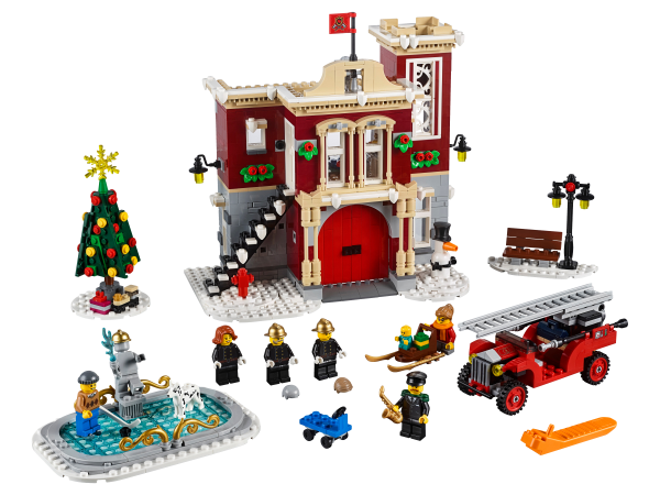 Dusver Zogenaamd Voorspellen LEGO Brandweerkazerne in winterdorp 10263. Nu € 139,00
