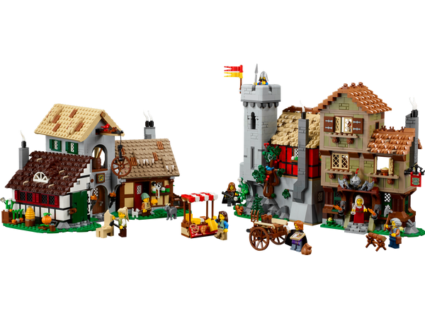 Town Square Lego Assembly Square Alternate Build LEGO MOC Medieval