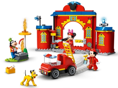 LEGO Mickys Feuerwehrstation und Feuerwehrauto (10776)
