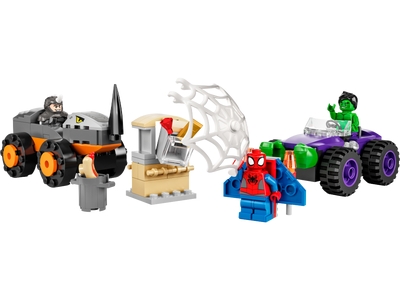 LEGO Le combat des camions, Hulk contre le Rhino (10782)