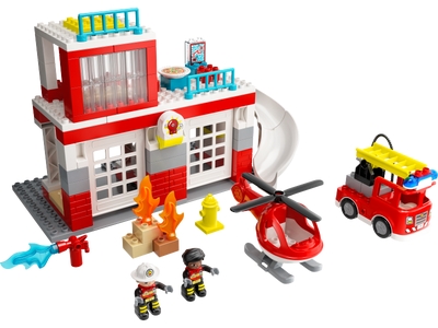 LEGO Fire Station &amp; Helicopter (10970)