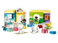 LEGO 10969 Duplo Town Le Camion de Pompiers, Jouet de Construction, avec  Lumières et Sirène, Figurine Chat, Centre de Secours, Jeu Éducatif 2 Ans :  : Jeux et Jouets