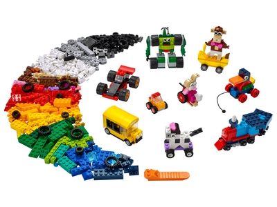 LEGO Stenen en wielen (11014)