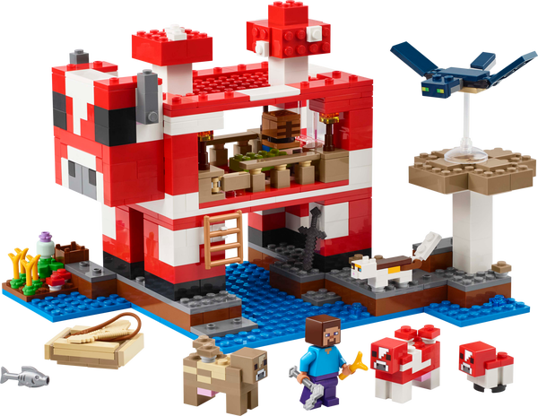 Amazon Lego Lego Minecraft Costruzioni Lego 21147 Adventures With - Main Image