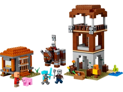LEGO De Plunderaar buitenpost en Verwoester (21278)