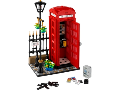 LEGO Red London Telephone Box (21347)