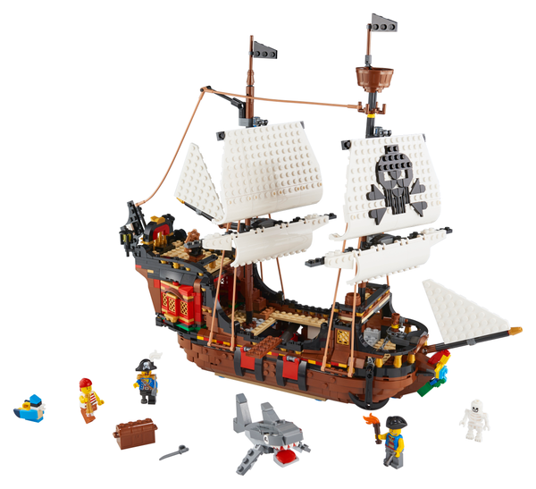 lego pirate boats