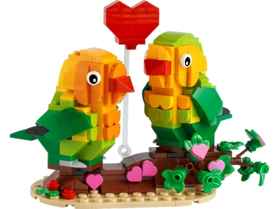 LEGO Dwergpapegaaien voor Valentijnsdag (40522)