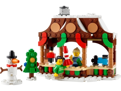LEGO Winterse marktkraam (40602)