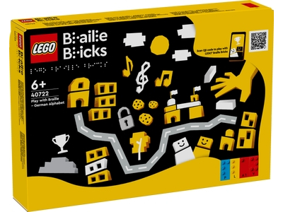 LEGO Spielspaß mit Braille – Deutsches Alphabet (40722)