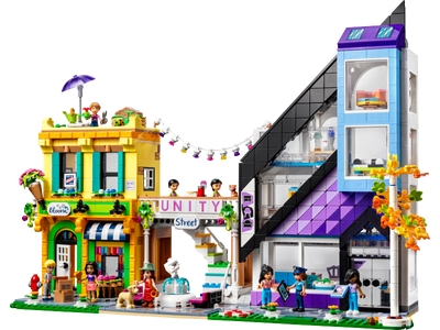LEGO Bloemen- en decoratiewinkel in de stad (41732)