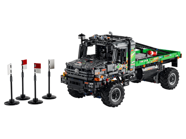 Lego®technic 42129 - le camion d'essai 4x4 mercedes-benz zetros telecommande, jeux de constructions & maquettes