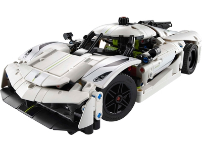 LEGO Koenigsegg Jesko Absolut White Hypercar (42184)