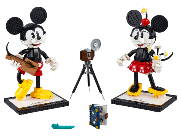 LEGO Mickey Mouse & Minnie Mouse Buildable Characters 43179