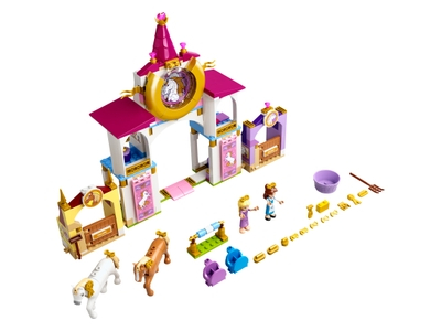 LEGO Belle en Rapunzel's koninklijke paardenstal (43195)
