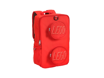 LEGO Rugzak in de vorm van een LEGO® steen - rood (5005536)