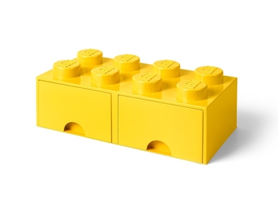 LEGO 8-Stud Brick Drawer – Yellow (5006133)