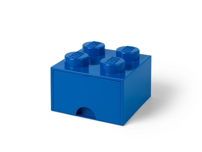 LEGO STORAGE BRICK DRAWER 4 BLUE (5006141)