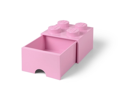LEGO® Felpaarse opslagsteen met 4 noppen en een lade (5006173)
