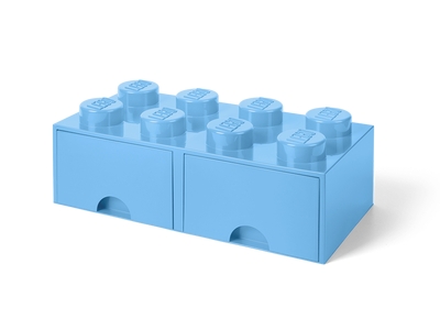 LEGO 8-Stud Brick Drawer – Light Blue (5006311)