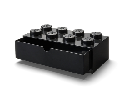 LEGO 8-Stud Desk Drawer – Black (5006876)