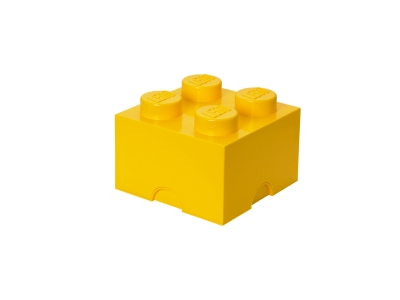 LEGO 4-Stud Storage Brick – Yellow (5007128)