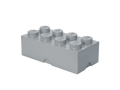 LEGO 8-Stud Storage Brick – Stone Gray (5007268)