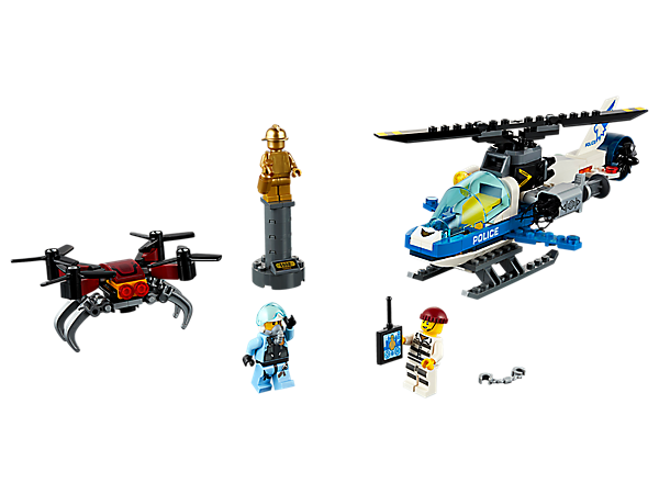 Le drone de la police LEGO City 60207 Jeu de construction