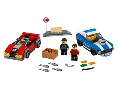 Lego 5702016617566 Lego City 60242 Arresto su strada della polizia 