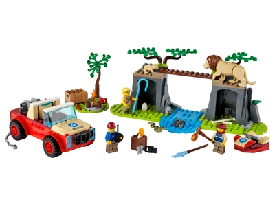 LEGO Le tout-terrain de sauvetage des animaux sauvages (60301)