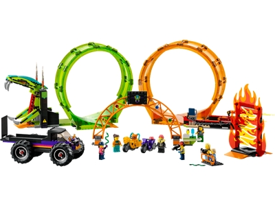 LEGO L’arène de cascade avec double looping (60339)