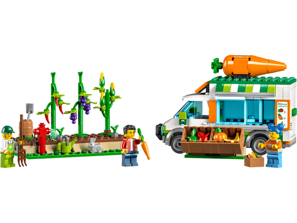 LEGO City 60345 Boerenmarkt wagen - Jan's Steen