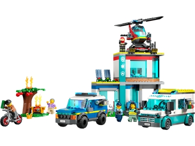 LEGO Le QG des véhicules d’urgence (60371)