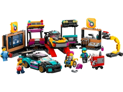LEGO Garage voor aanpasbare auto's (60389)