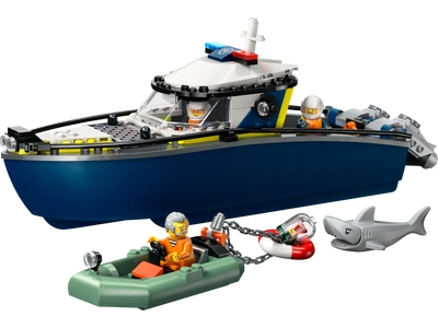 LEGO Achtervolging met politieboot (60456)