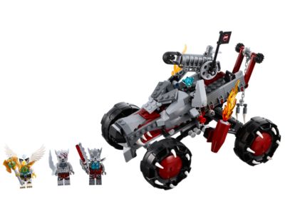 Boodschapper vloot stopverf LEGO Wakz' Pack Tracker 70004