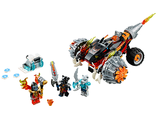 erosie metalen Uit LEGO Tormak's Shadow Blazer 70222