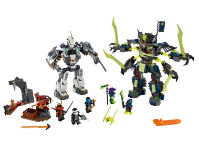 Ninjago Season Lego Zanes Titan Mech LEGO Ninjago Set 71738 Zane's