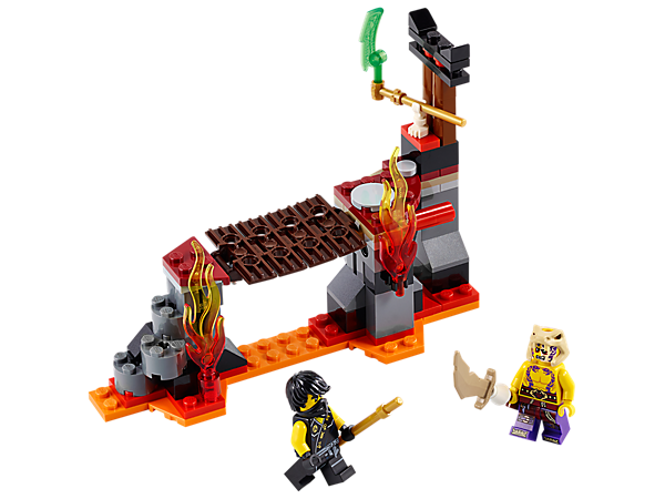 lego ninjago pozo del dragon