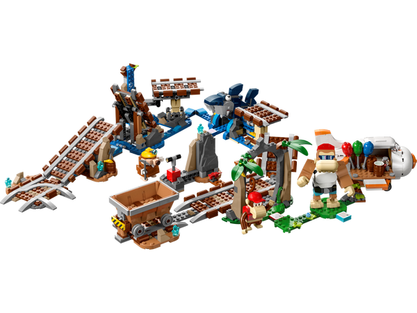 beruset fløjte Lænestol LEGO Diddy Kong's Mine Cart Ride Expansion Set 71425. Now € 82.90, 21%  discount