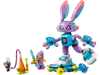 LEGO Izzie en Bunchurro het gamende konijn 71490. Nu € 13,99, 30% korting