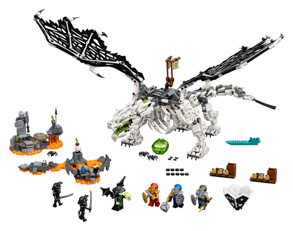 Auckland Bloedbad Suri LEGO Skull Sorcerer's Draak 71721. Nu € 109,99