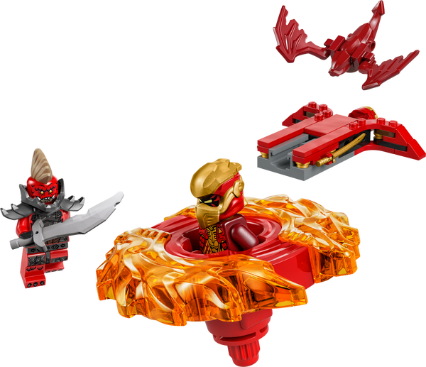 LEGO Kai's Spinjitzu drakenspinner 71823. Nu € 9,99