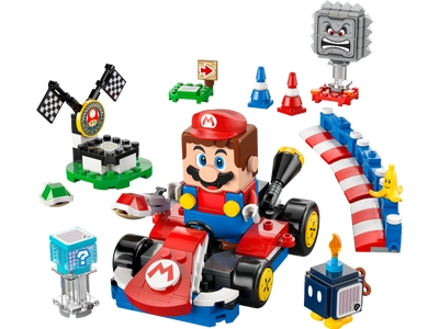 LEGO Mario Kart™ – Interactive LEGO® Mario™ &amp; Standard Kart (72043)