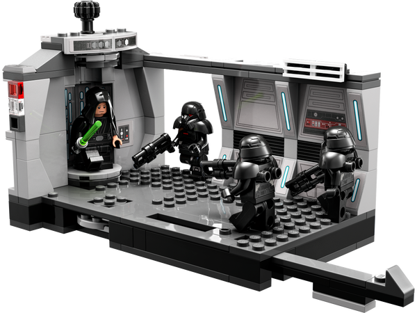 LEGO 75324 Star Wars Angriff der Dark Trooper Set mit Luke Skywalker Mandalorian