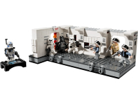 LEGO 75348 Star Wars Le Chasseur Fang Mandalorien Contre le TIE  Interceptor, Jouet de Vaisseaux Spatiaux pour Enfants avec 3 Minifigurines,  Figurine Droïde et Sabre Noir, Cadeau pas cher 