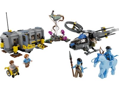 LEGO Les montagnes flottantes : le secteur 26 et le Samson RDA (75573)