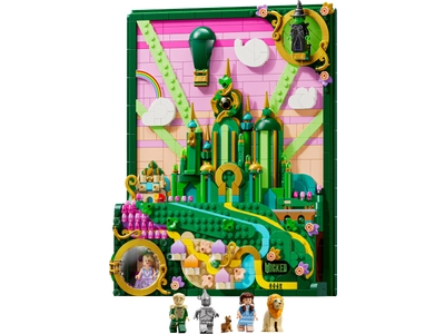 LEGO Emerald City Wandkunst (75685)