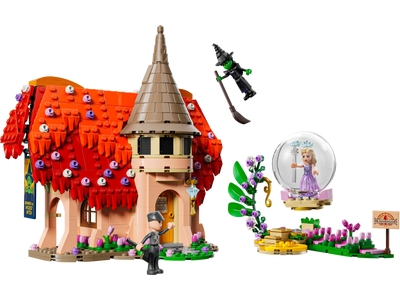 LEGO Glinda en Elphaba bezoeken Munchkinland (75690)